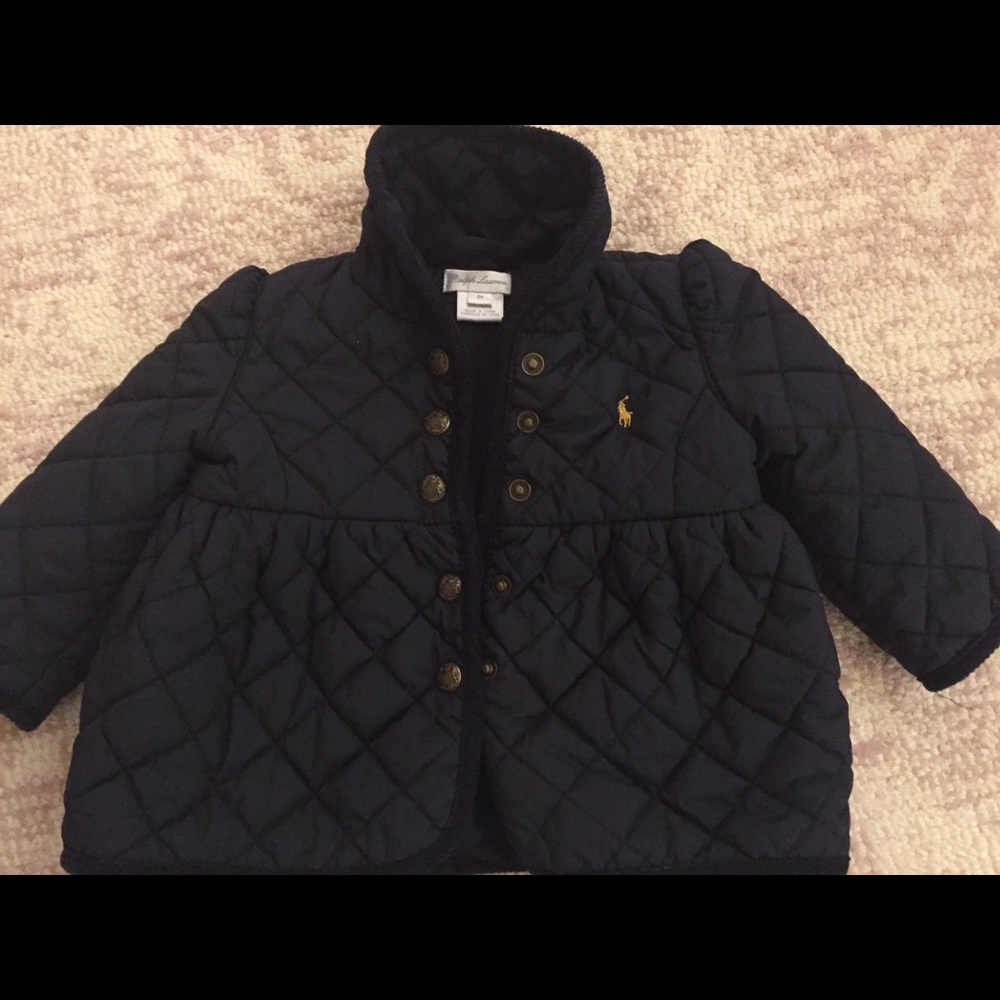 Baby girls Ralph Lauren barn jacket